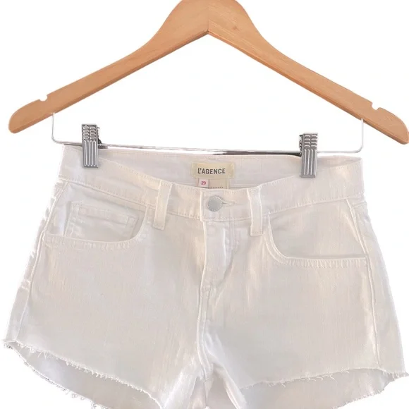 L’agence white shorts SZ 23 - Picture 1 of 4